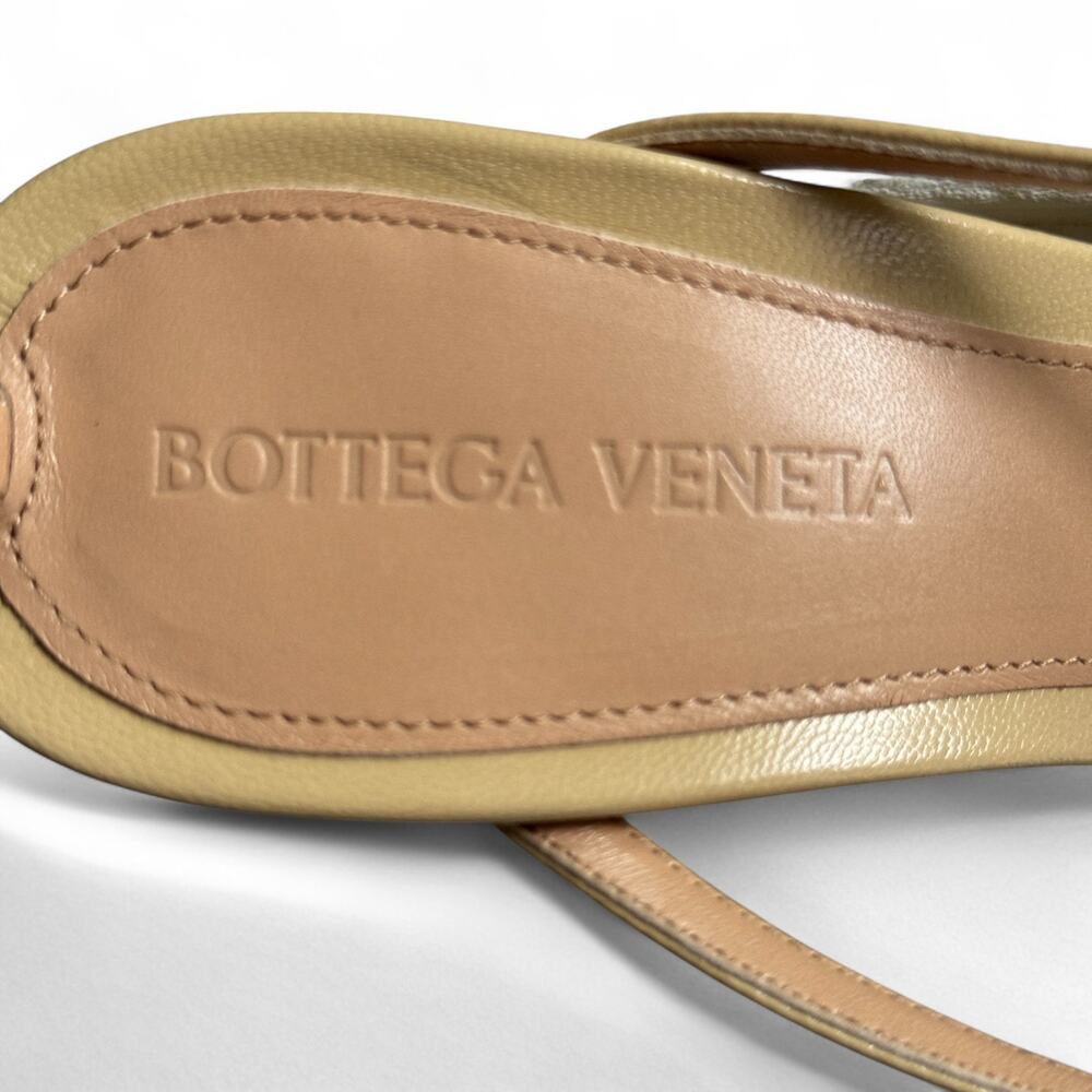Bottega Veneta Square Toe Wedge Sandals‎ NEW - Picture 6 of 12